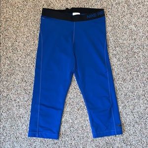 Women’s Blue Nike Leggings